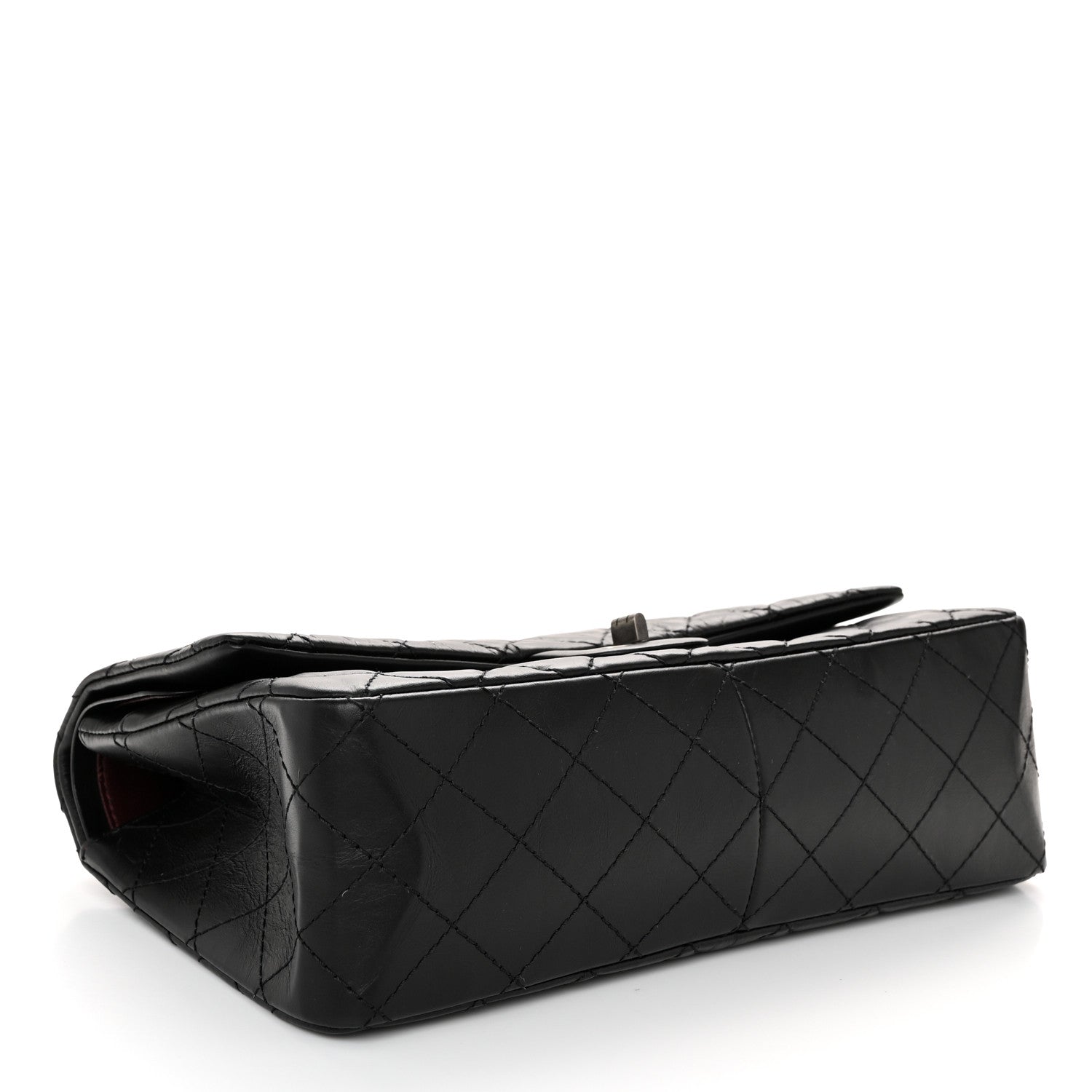 Chanel Aged Calfskin Quilted 2.55 Reissue 226 Flap Black 4 of 12