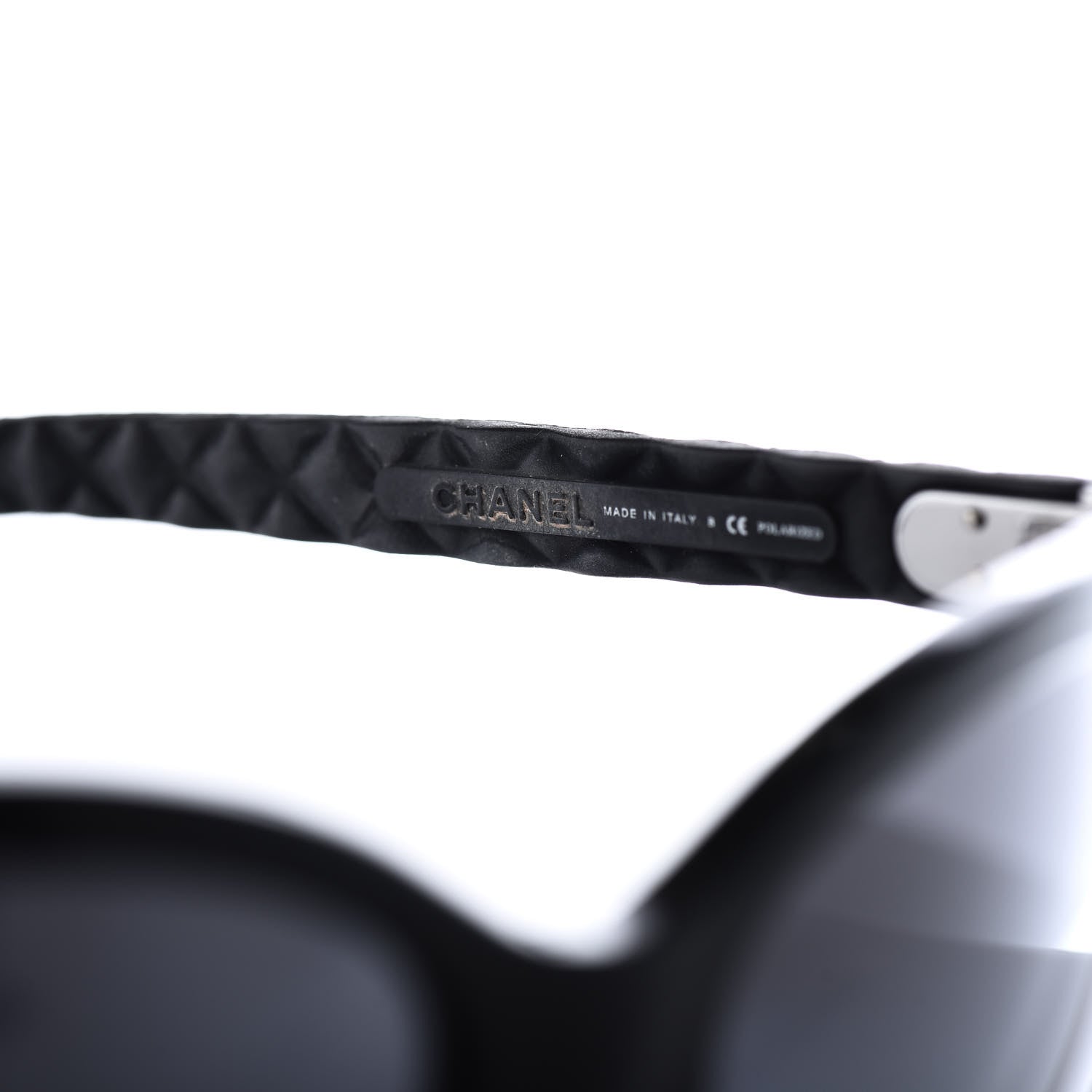 Chanel Acetate Quilted Polarized Butterfly CC Sunglasses 5288-Q Black 7 of 11