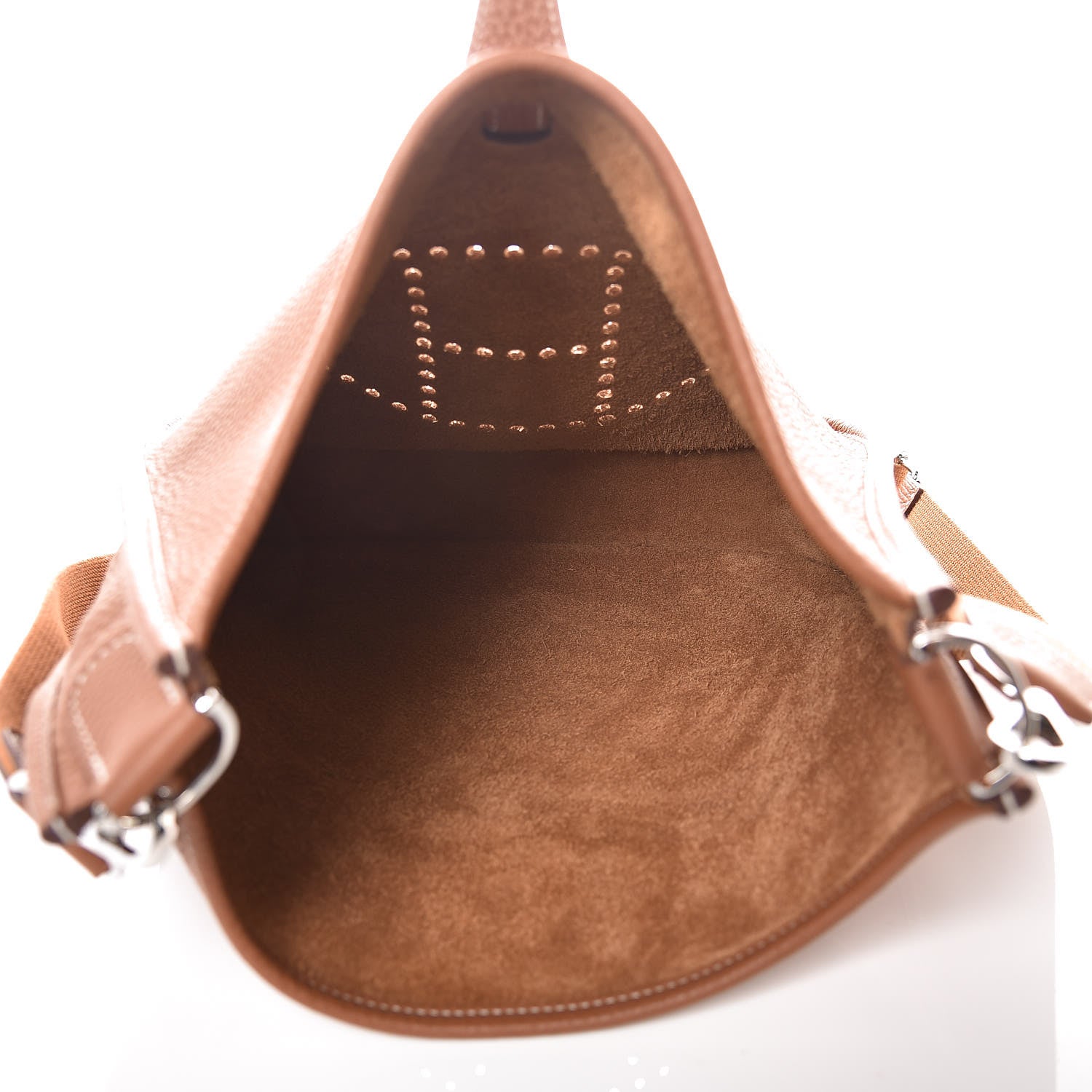 Hermes Taurillon Clemence Evelyne III PM Gold 5 of 8