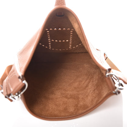 Hermes Taurillon Clemence Evelyne III PM Gold 5 of 8