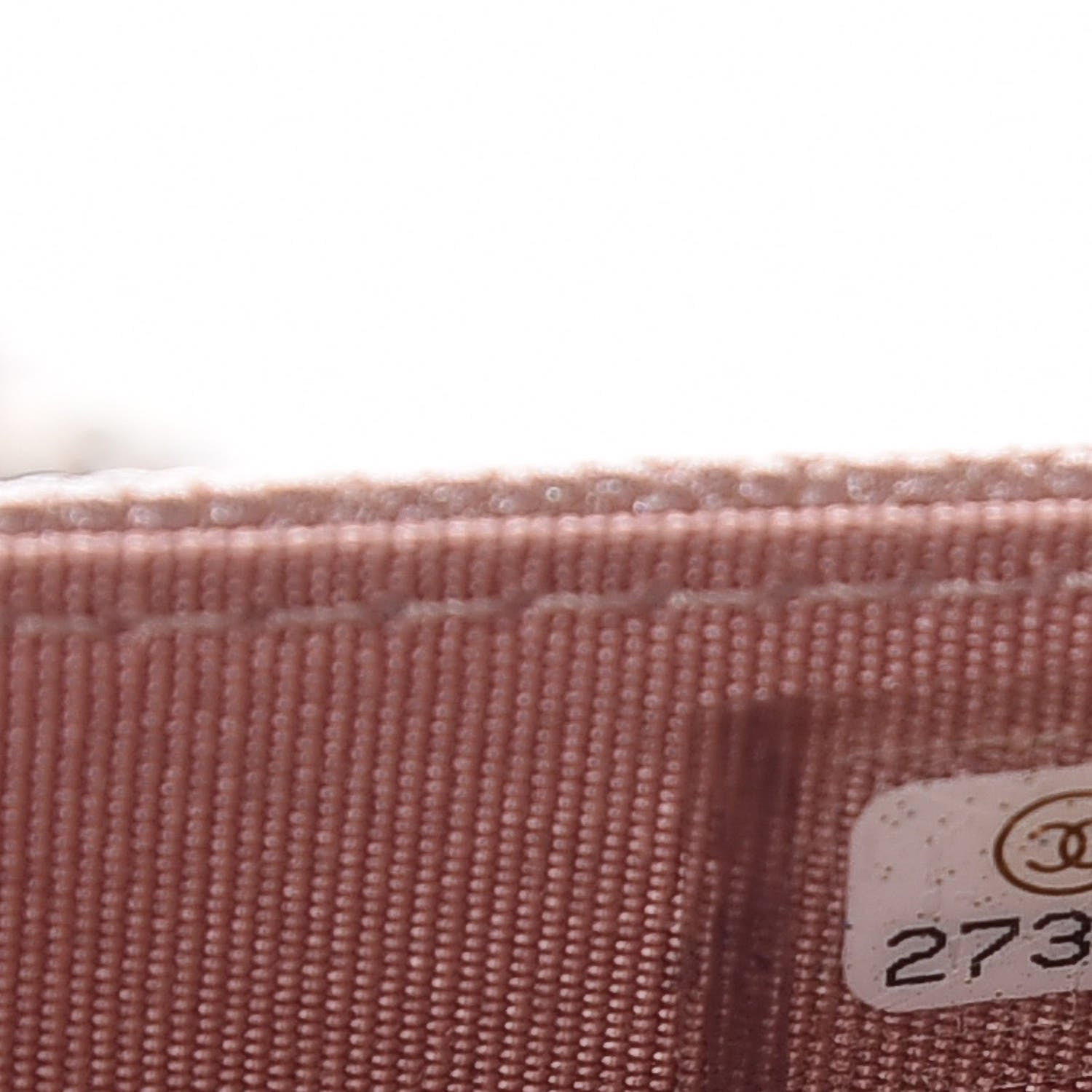 Chanel Metallic Caviar Chevron Quilted Vintage Mademoiselle Wallet On Chain WOC Pink 10 of 11
