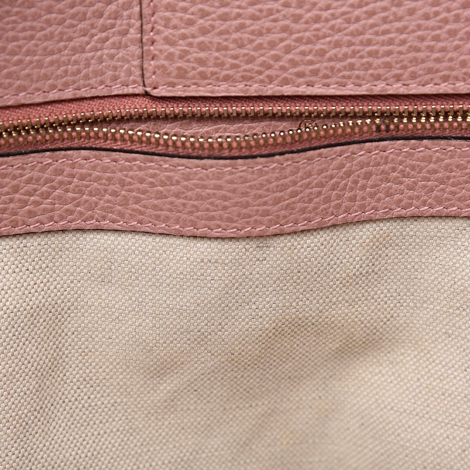 Gucci Dollar Calfskin Small Swing Tote Soft Pink 10 of 13