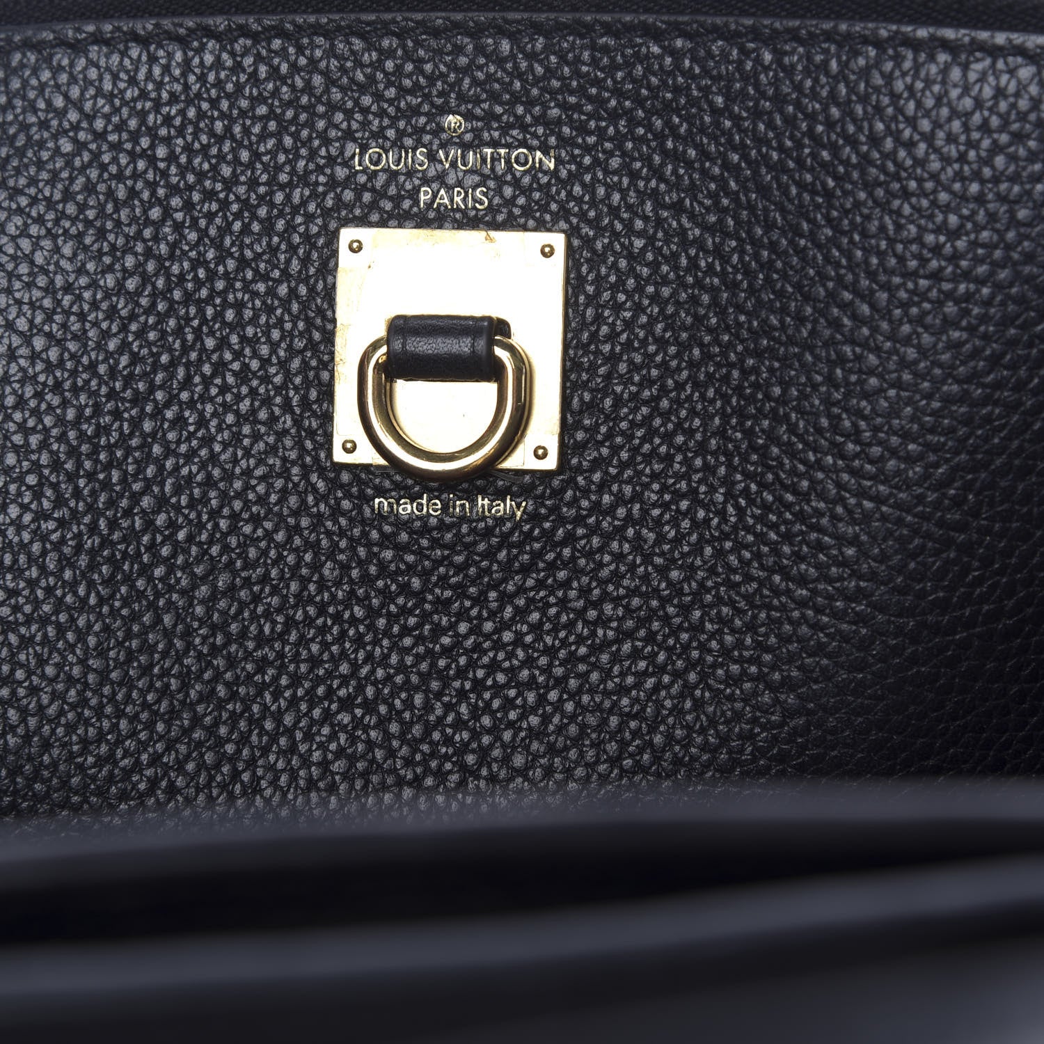 Louis Vuitton Calfskin City Steamer MM Burgundy Black 8 of 13