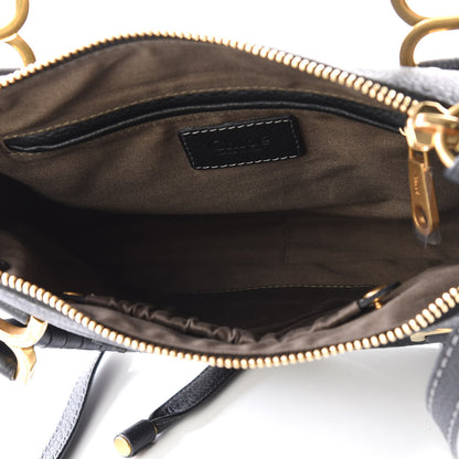 Chloe Calfskin Small Marcie Satchel Black 4 of 11