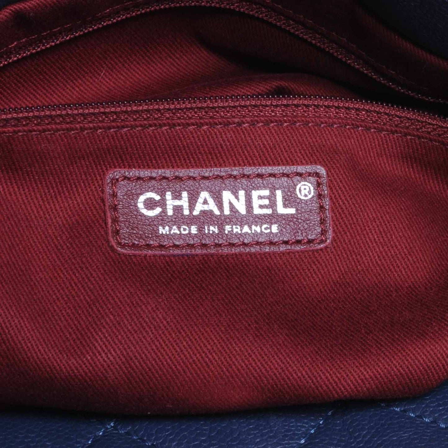 Caviar CC Timeless Soft Tote Blue