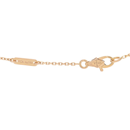 Van Cleef & Arpels VAN CLEEF & ARPELS 18K Rose Gold Sweet Alhambra Pendant Necklace 4 of 5