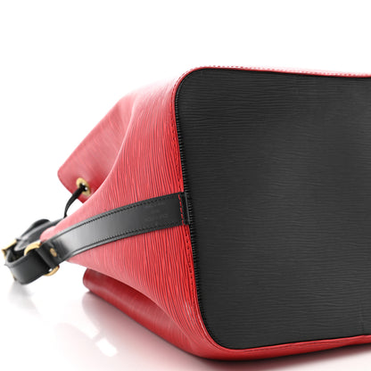 Louis Vuitton Epi Petit Noe Red Black 8 of 10