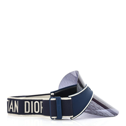 Christian Dior Oblique DiorClub V1U Sun Visor Blue 3 of 7