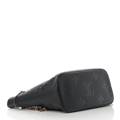 Louis Vuitton Empreinte Monogram Giant Wild At Heart Neverfull MM Black 5 of 11