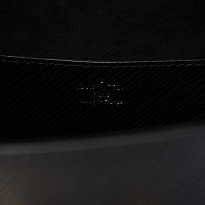 Louis Vuitton Epi Twist Shoulder Bag MM Black 8 of 9