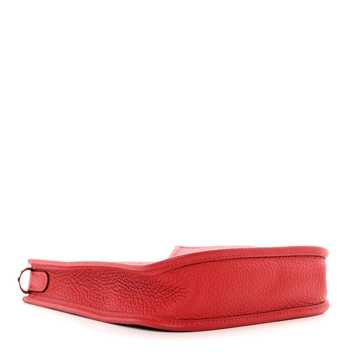 Hermes Taurillon Clemence Evelyne TPM Rouge Casaque 5 of 10