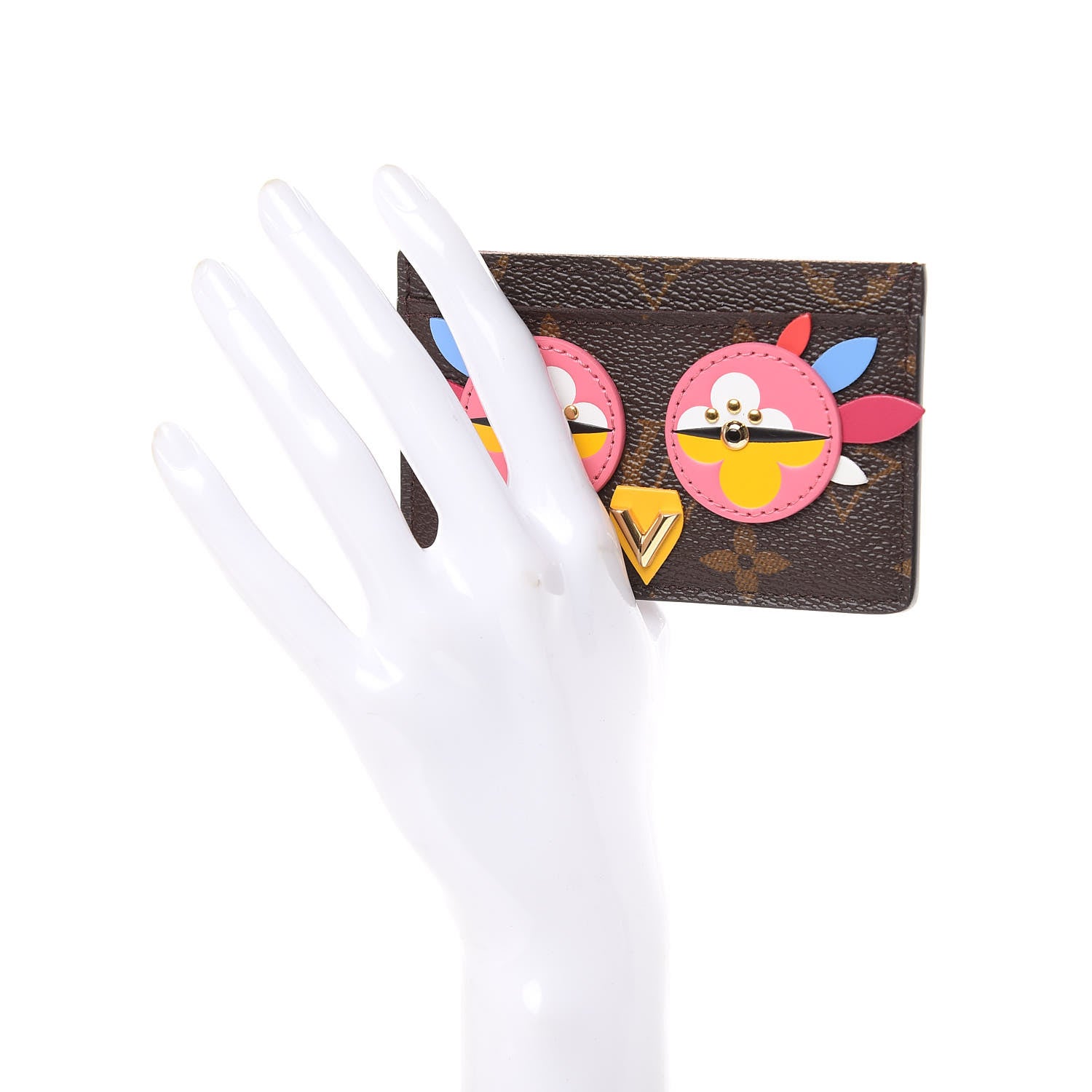 Louis Vuitton Monogram Lovely Birds Card Holder 2 of 7
