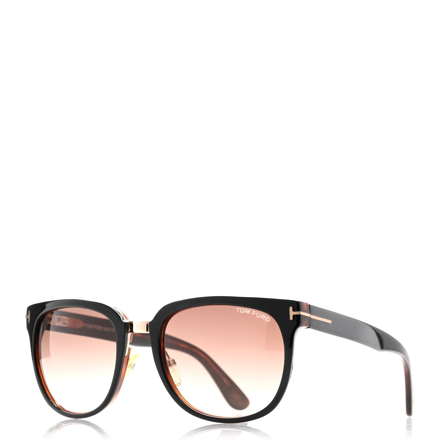 Tom Ford Acetate Rock Sunglasses TF290 Black 1 of 9
