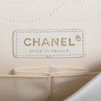 Chanel Calfskin CC Punk 2.55 Reissue 225 Flap White 8 of 9