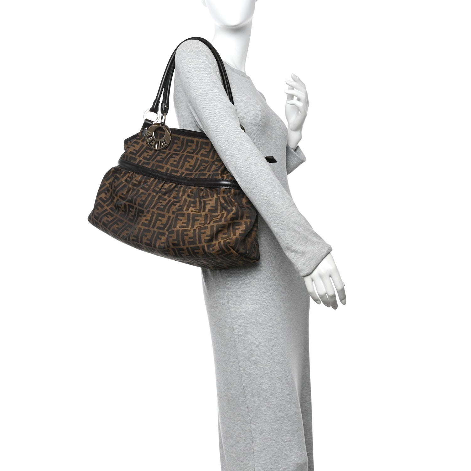 cororo フェンディ　SHOPPING TODAY ZUCCA バッグ Fendi Zucca Large Chef Shopper Tote Tobacco 1852232 – FASHIONPHILE
