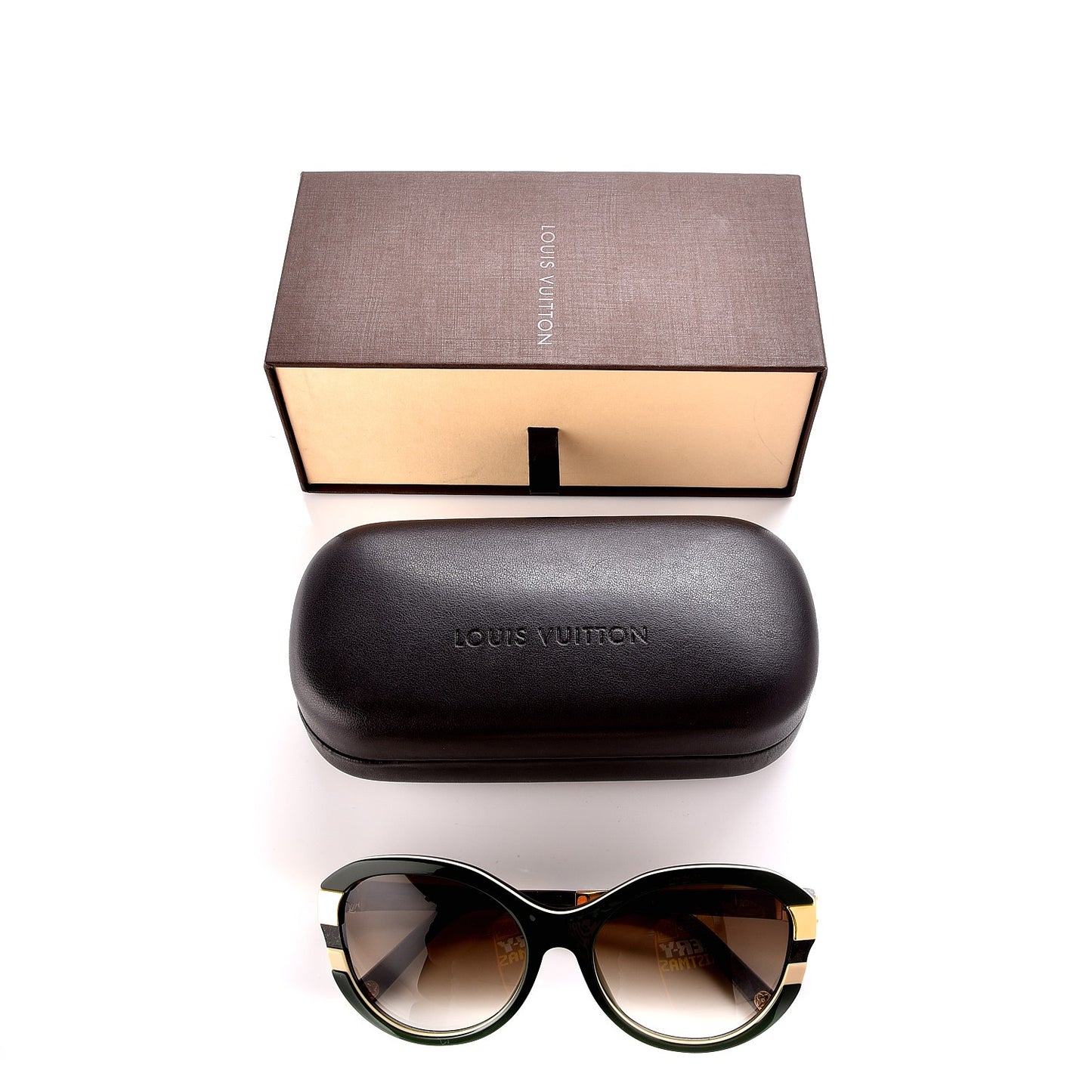 Petit Soupcon Cat Eye Sunglasses Z0801W Green