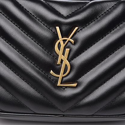Saint Laurent Calfskin Matelasse Monogram Lou Belt Bag Black 10 of 10