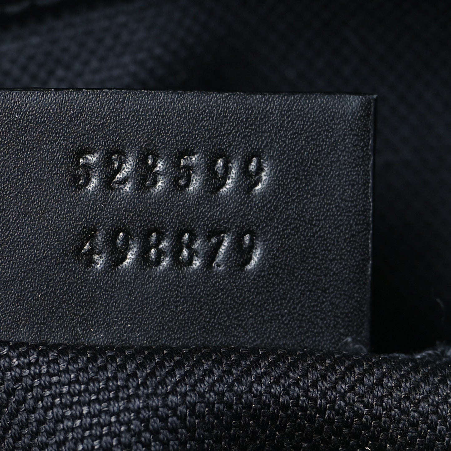GG Supreme Monogram Web Small Flat Messenger Bag Black Grey
