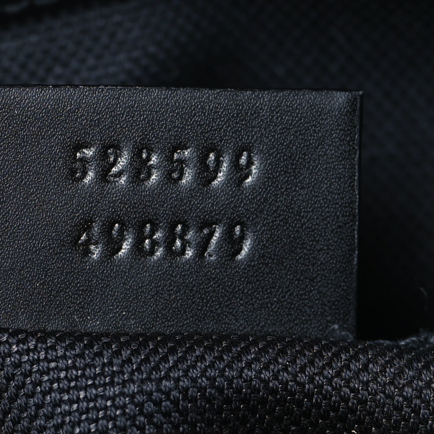 Gucci GG Supreme Monogram Web Small Flat Messenger Bag Black Grey 6 of 9