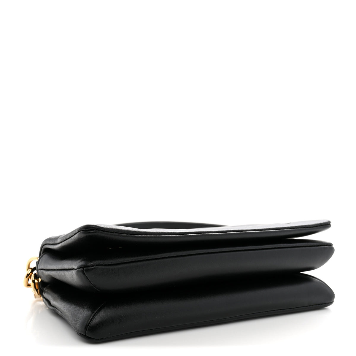 Louis Vuitton Lambskin Embossed Monogram Pochette Coussin Crossbody Black 4 of 10