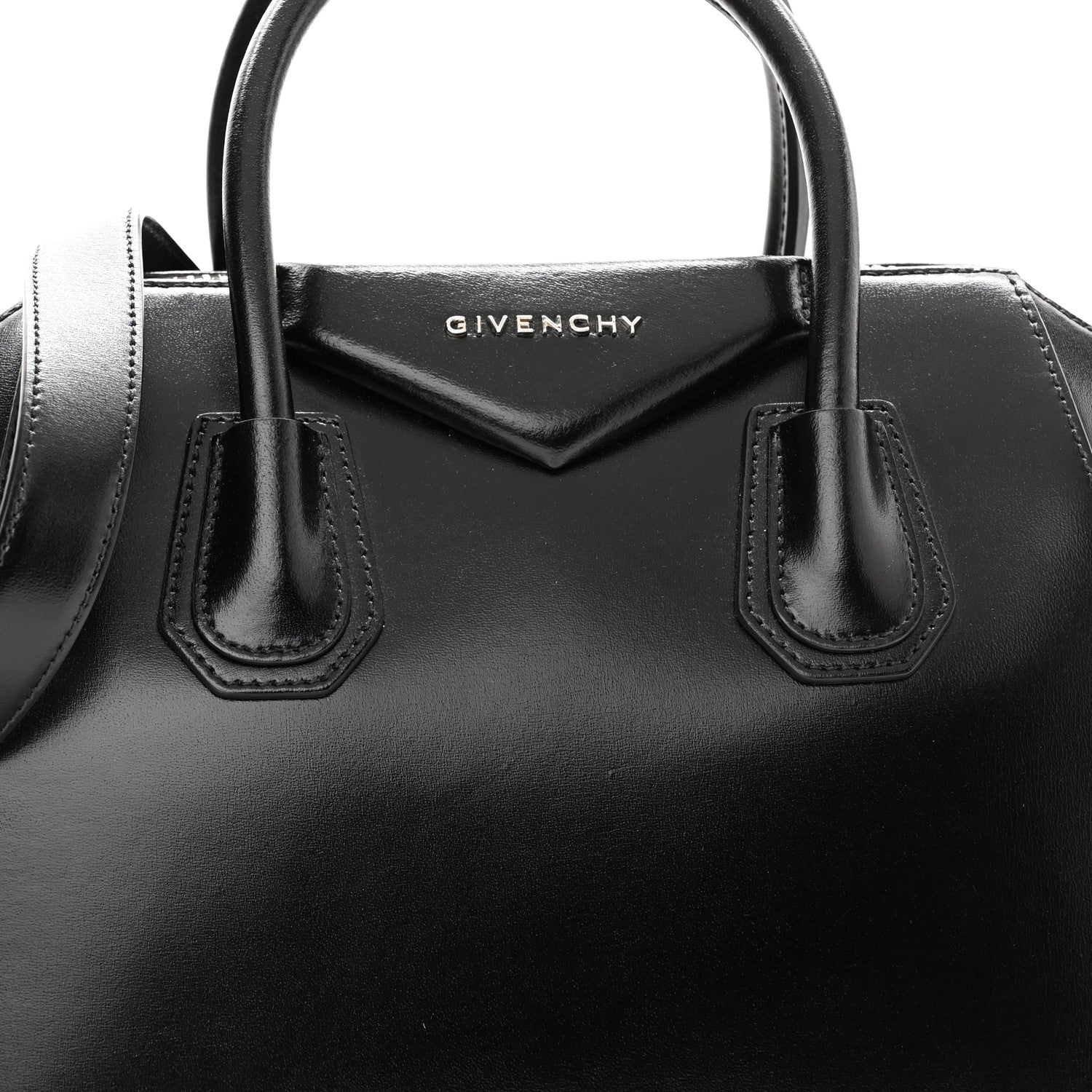 Givenchy Shiny Lord Calfskin Small Antigona Black 8 of 11