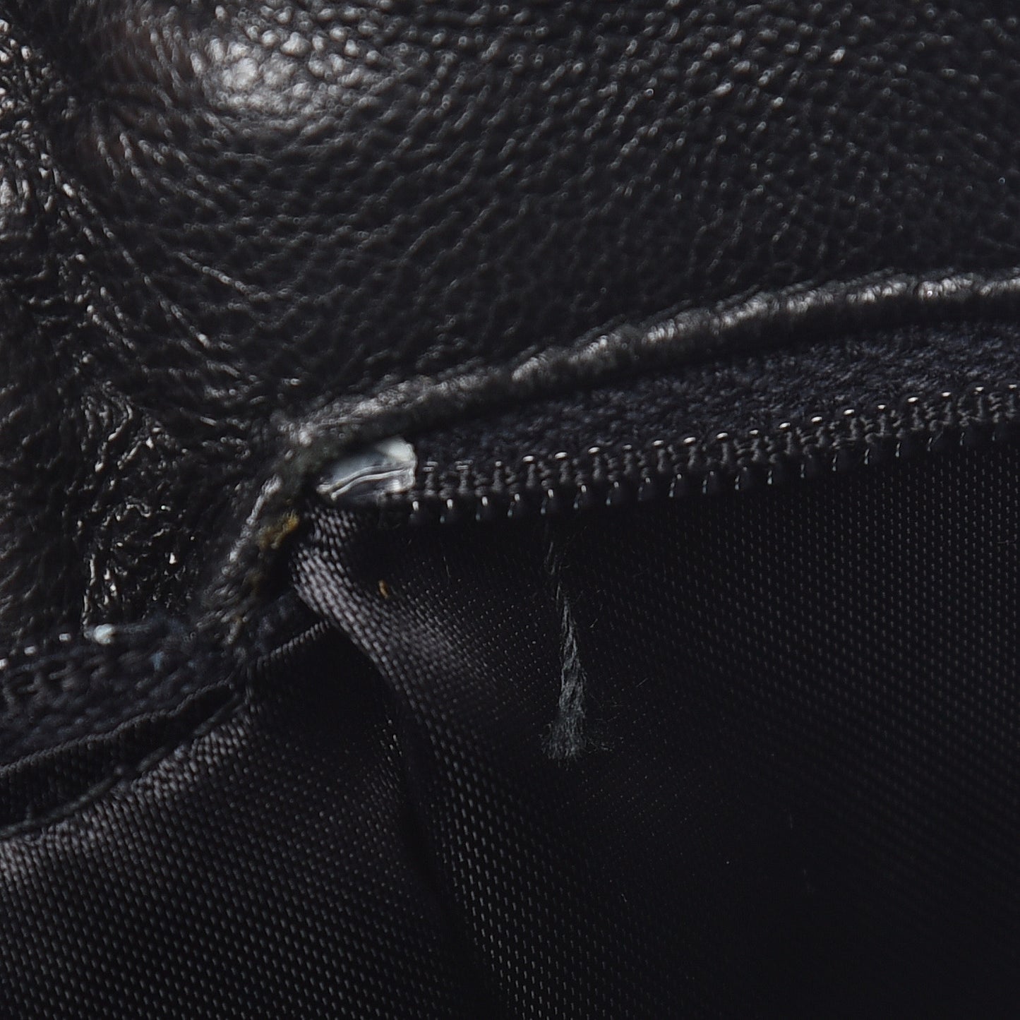 Lambskin Quilted Camera Case Black