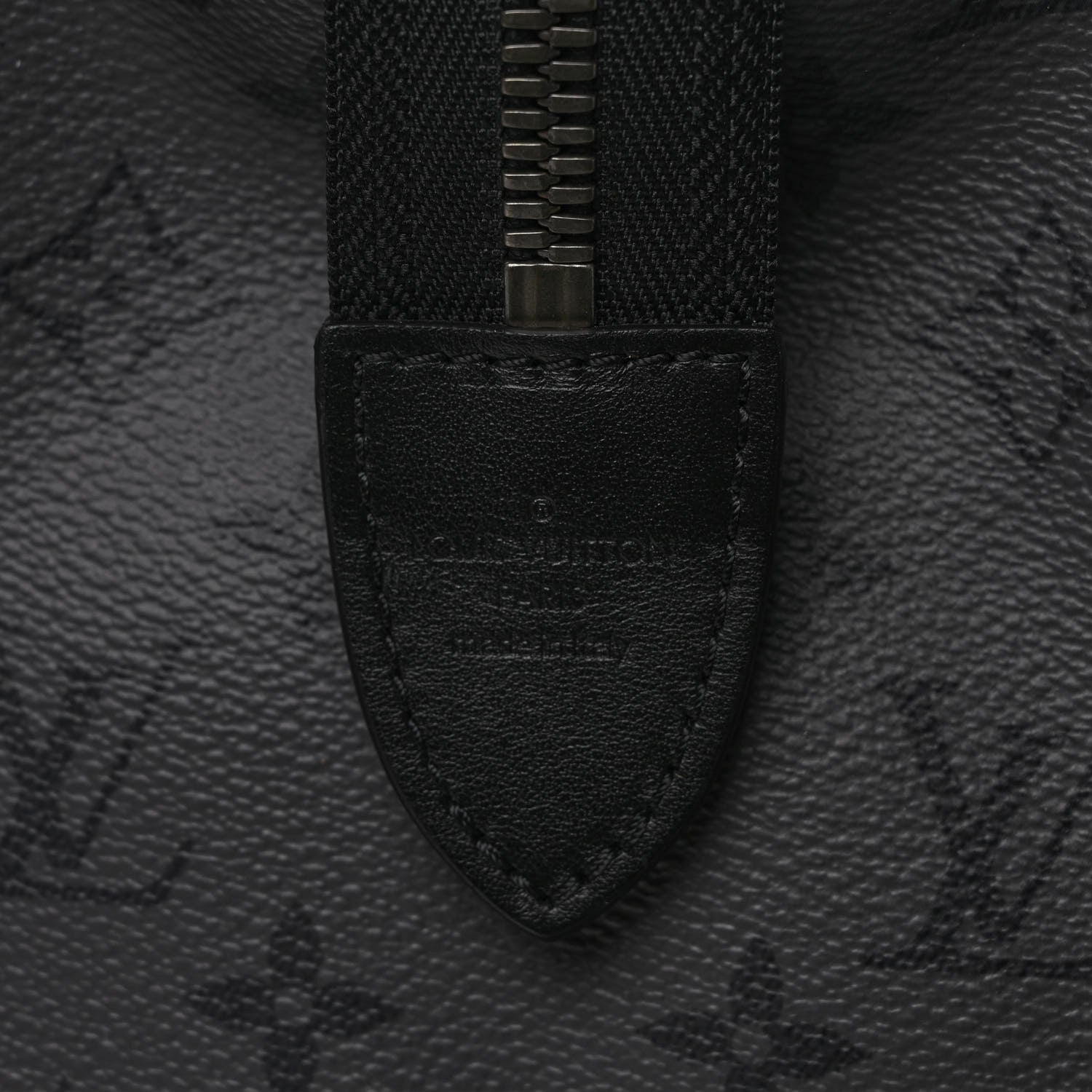 Louis Vuitton Monogram Eclipse Cabas Zippe GM Black 6 of 10
