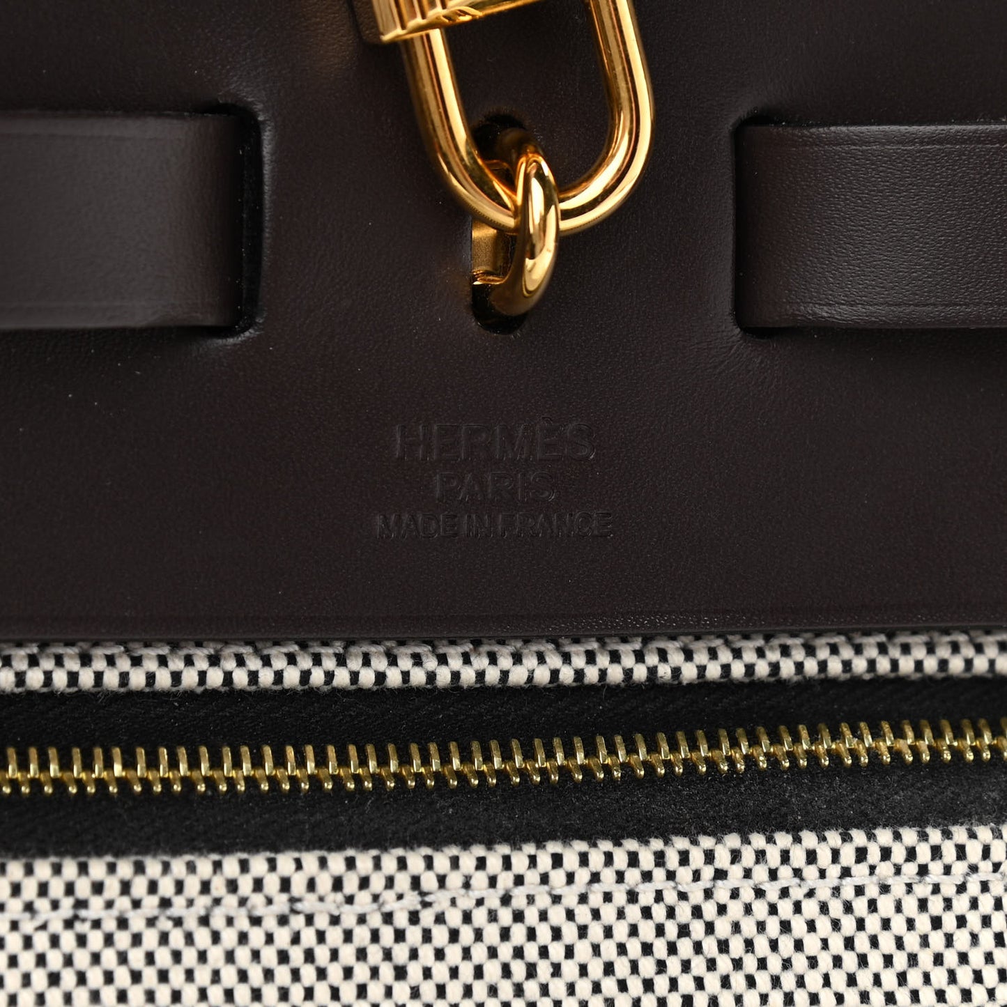 Toile H Berline Vache Hunter Herbag Zip 39 MM Black Ebene