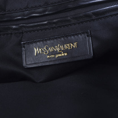 Saint Laurent Patent Large Downtown Tote Black 5 of 9