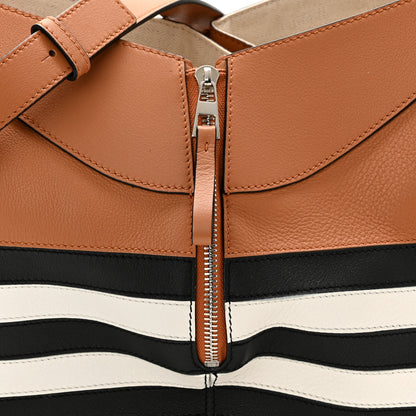 Loewe Calfskin Marine Stripe Small Hammock Shoulder Bag Tan 8 of 11