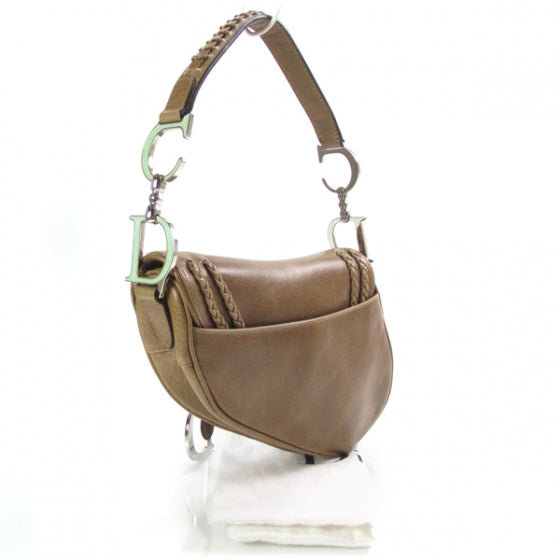 Leather Braided Saddle Bag LTD ED