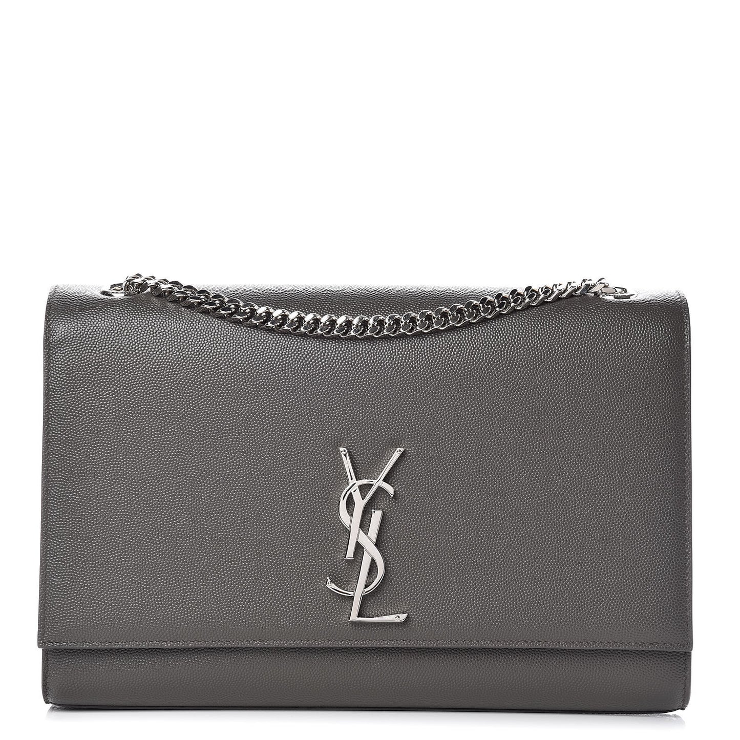 Grain De Poudre Large Classic Monogram Kate Satchel Earth