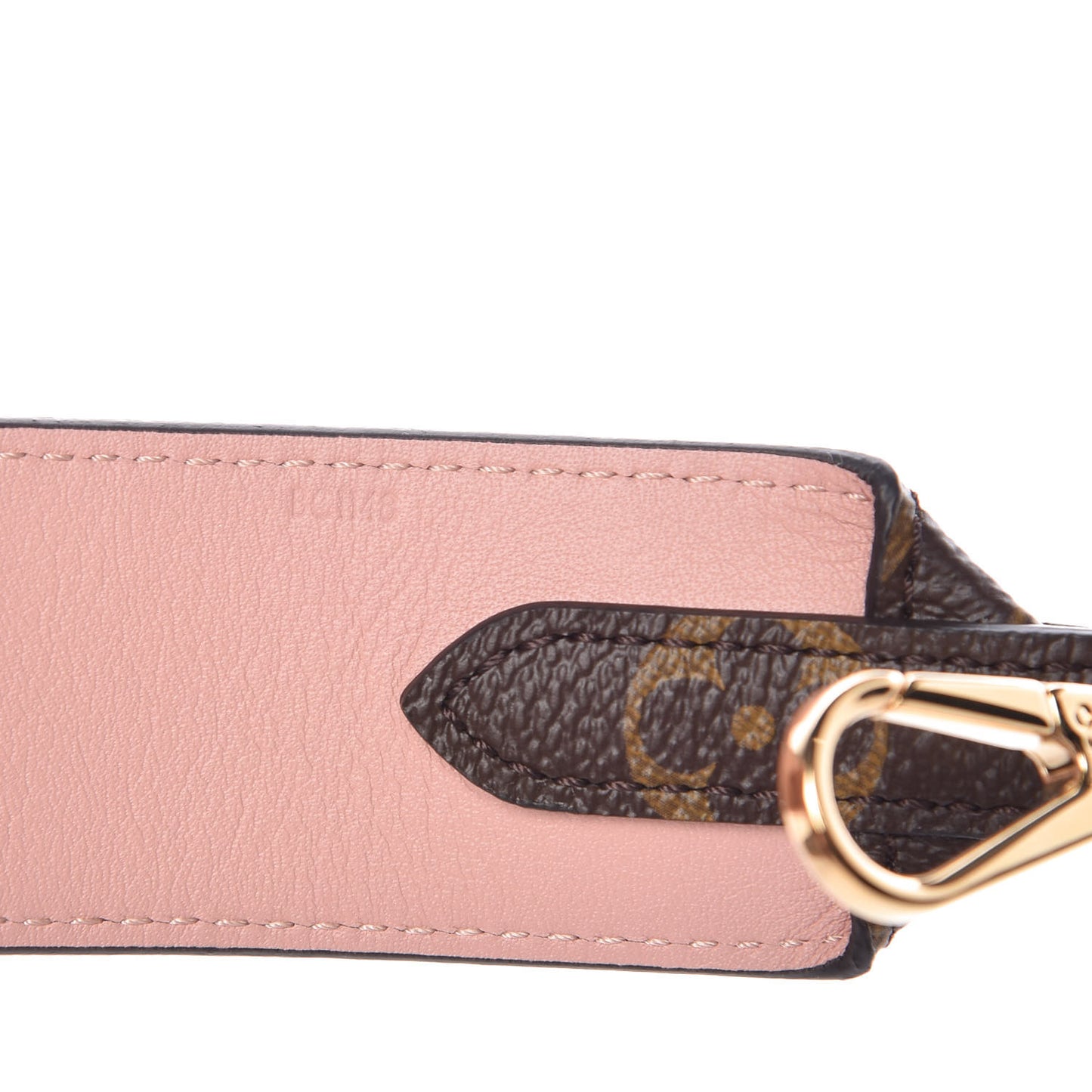 Monogram Bandouliere Shoulder Strap Rose Poudre
