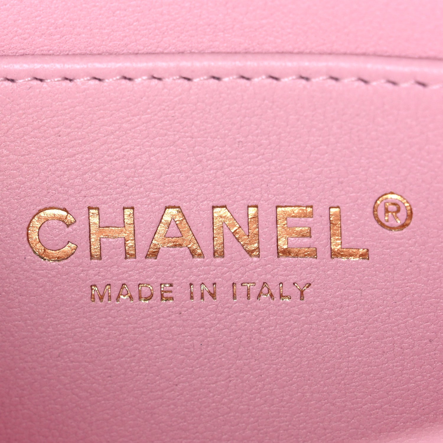 Chanel Lambskin Quilted Mini Rectangular Flap Light Pink 6 of 11