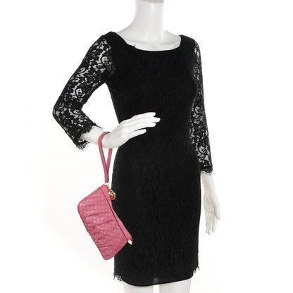 Gucci Microguccissima New Britt Wristlet Pink 2 of 7