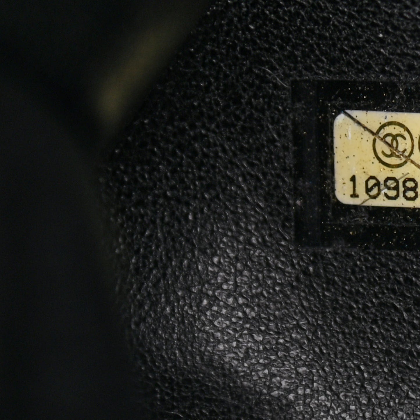 Calfskin East West Modern Chain Tote Black