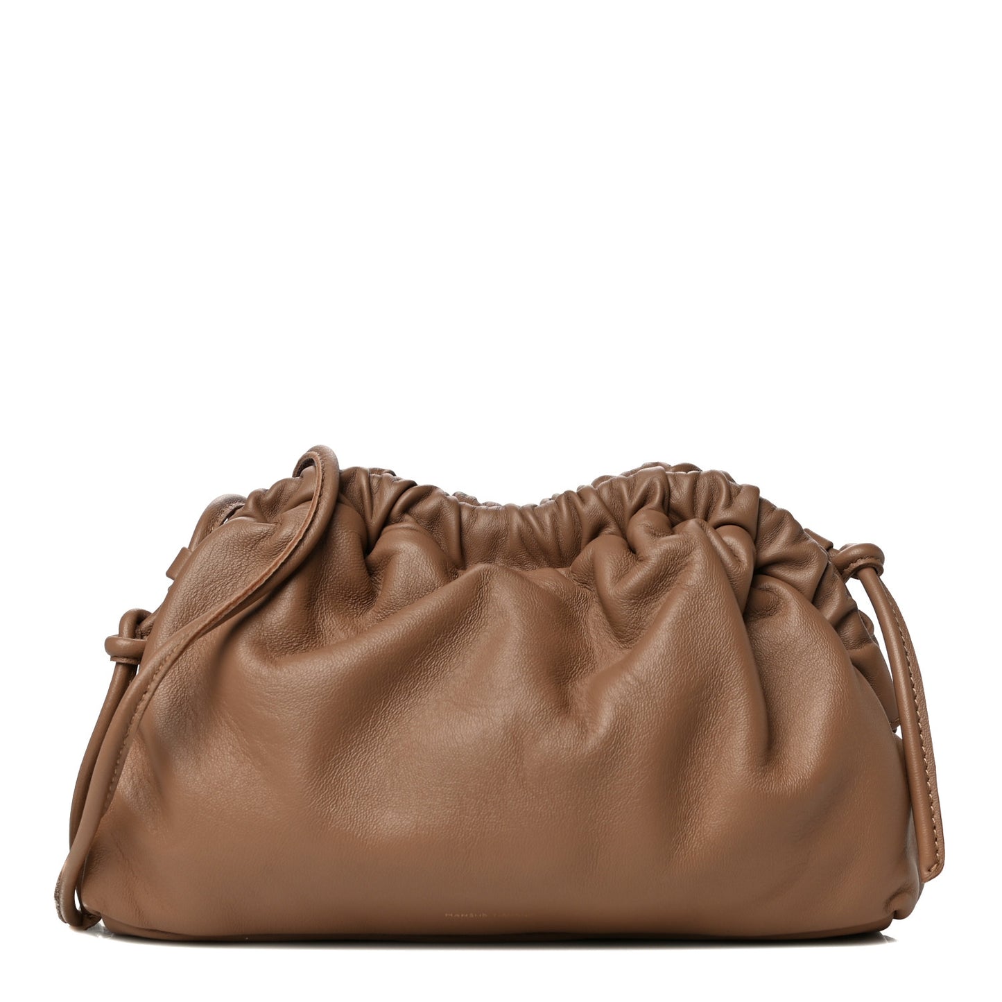Lambskin Cloud Mini Clutch Biscotto