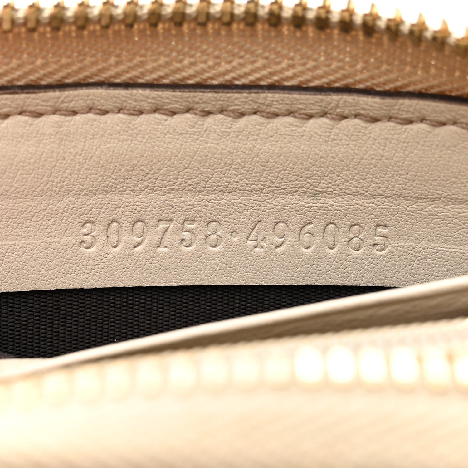 Gucci Microguccissima Nice Zip Around Wallet Off White 7 of 12