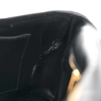 Balenciaga Semi Shiny Smooth Calfskin Small Downtown Shoulder Bag Black 10 of 12