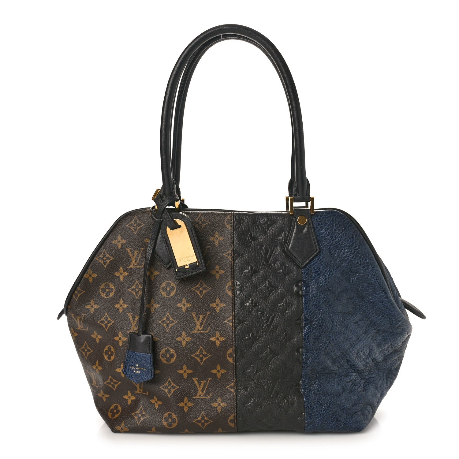 Louis Vuitton Monogram Stripes Medium Bag Marine 1 of 8