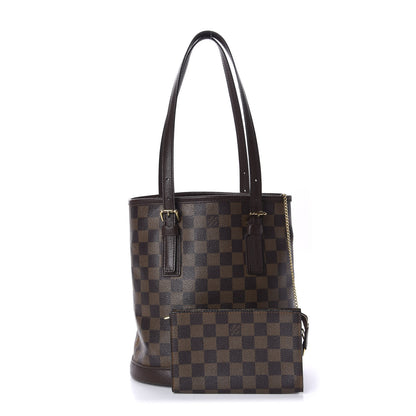 Louis Vuitton Damier Ebene Marais Bucket 23 1 of 10