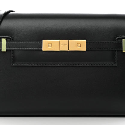 Saint Laurent Smooth Calfskin Small Manhattan Shoulder Bag Black 7 of 9