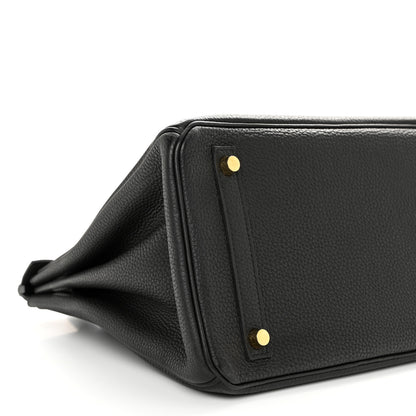 Hermes Togo Birkin 30 Black 9 of 12