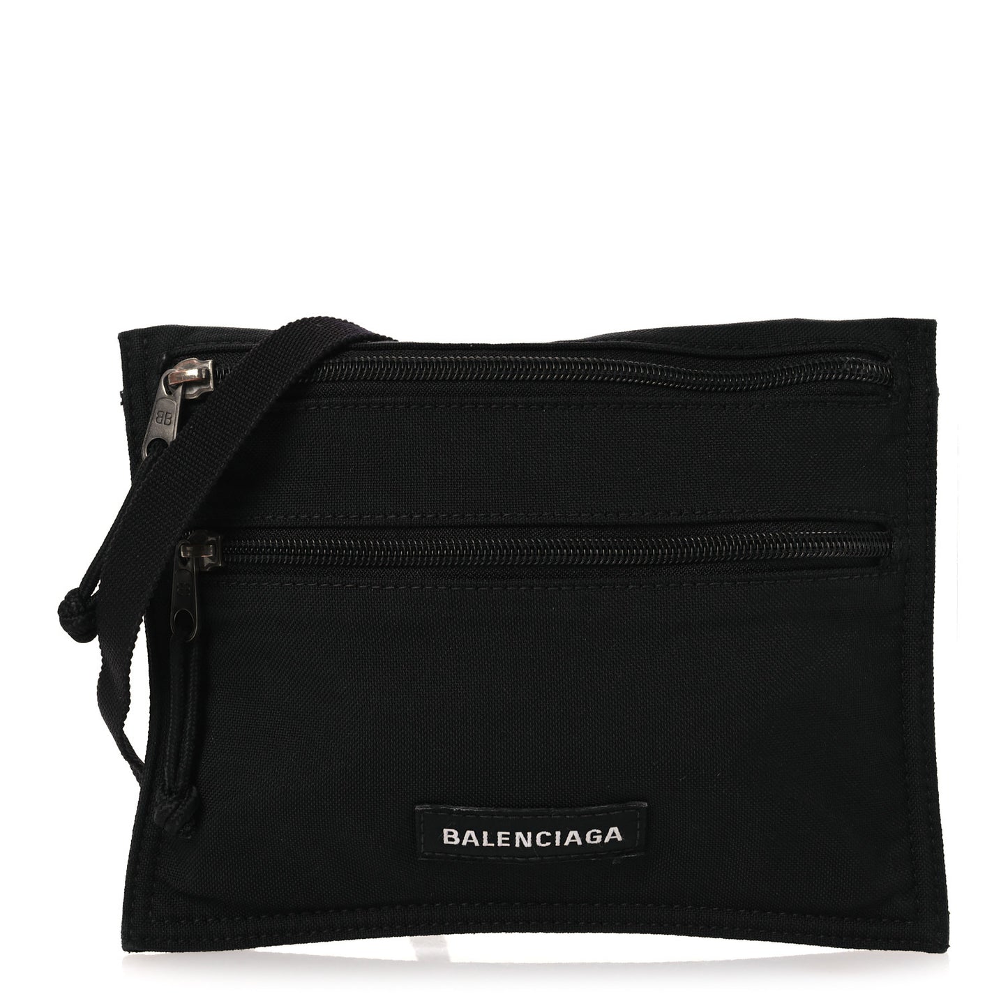Nylon Explorer Crossbody Pouch Black