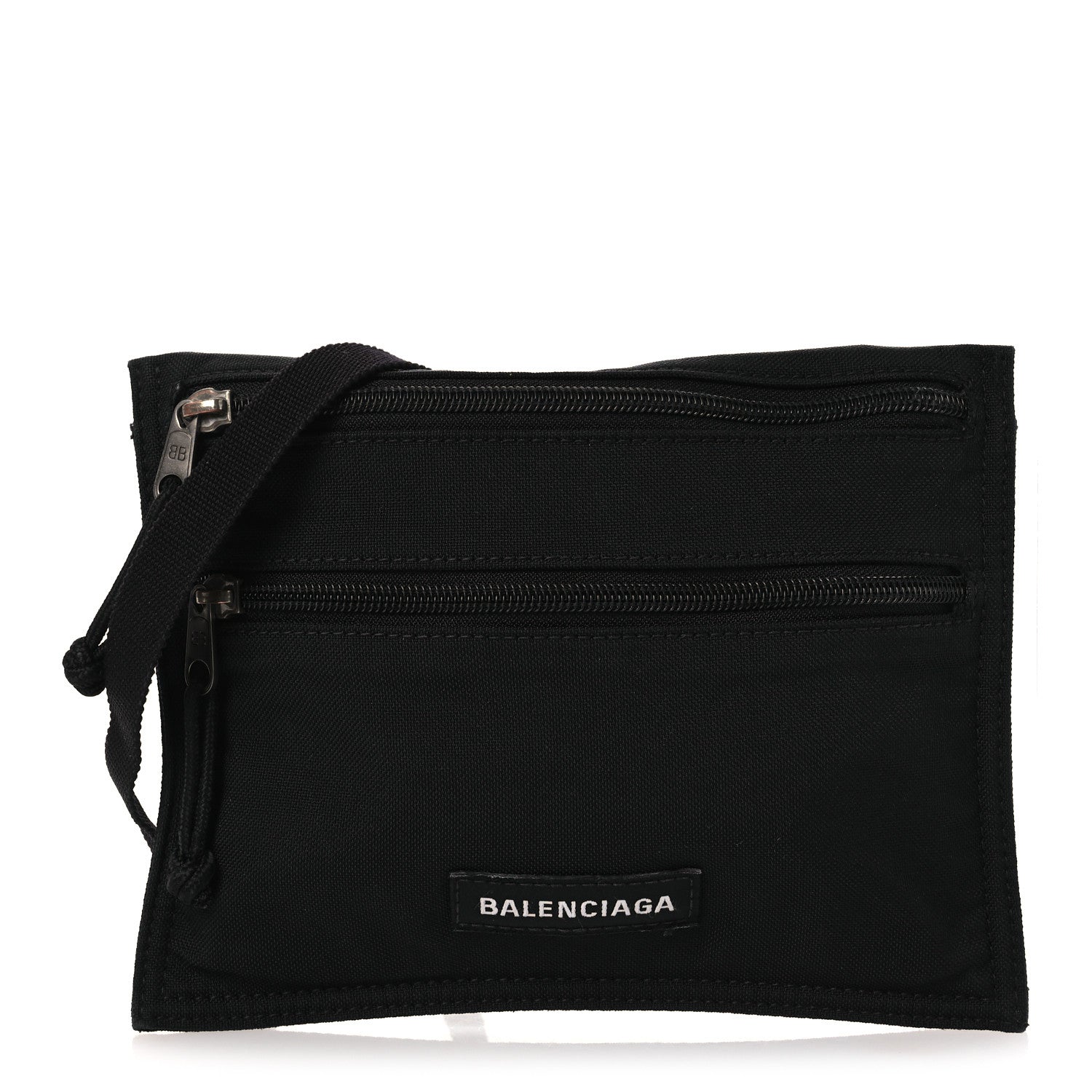 Balenciaga Nylon Explorer Crossbody Pouch Black 1 of 14