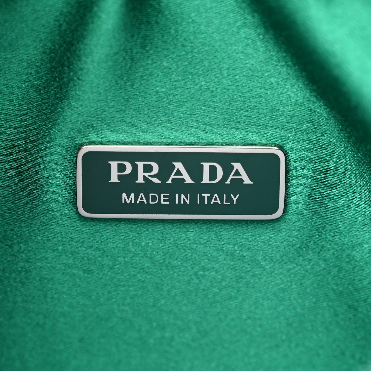 Prada Satin Crystal Mini Re-Edition 2000 Bag Mango 6 of 10