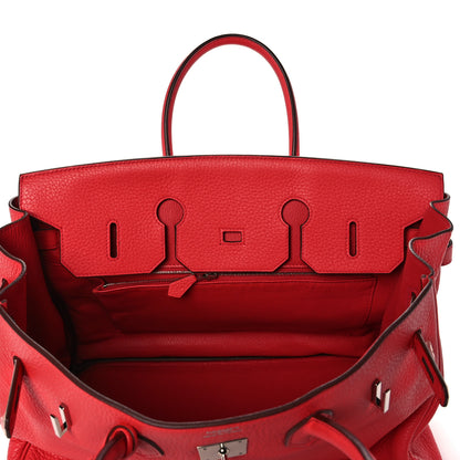 Hermes Taurillon Clemence Birkin 35 Bougainvillea 18 of 36