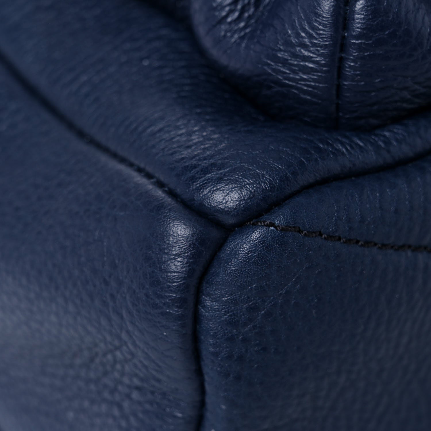 Marc Jacobs Pebbled Calfskin Varsity Backpack French Navy 12 of 15