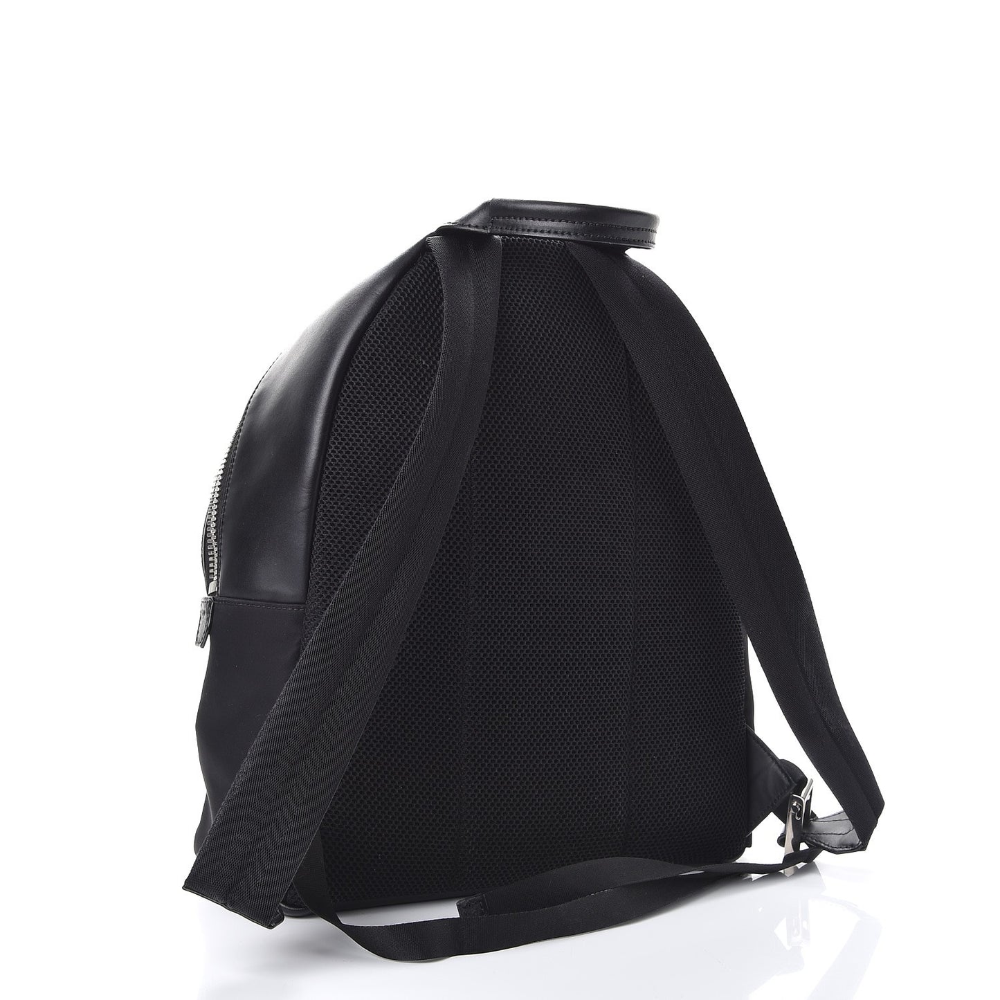 Nylon Vitello Liberty Face No Words Backpack Black