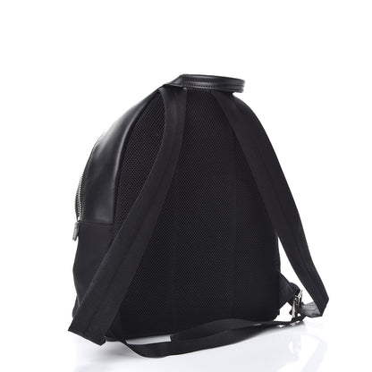 Fendi Nylon Vitello Liberty Face No Words Backpack Black 3 of 16